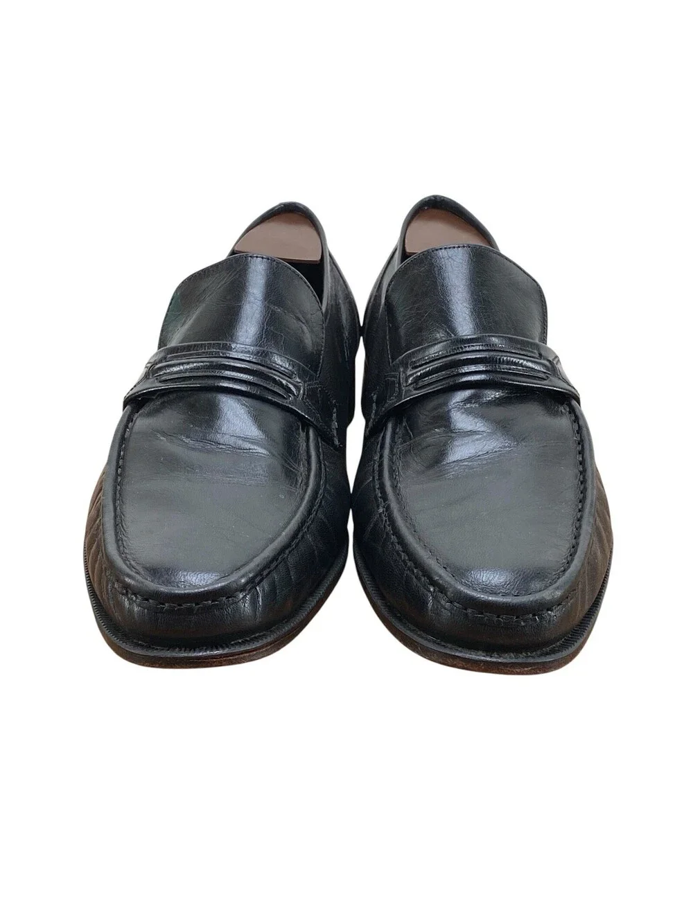 Florsheim Imperial Kenmoor Loafers 23242 Black Leather Penny Slip On Men’s 9.5 D